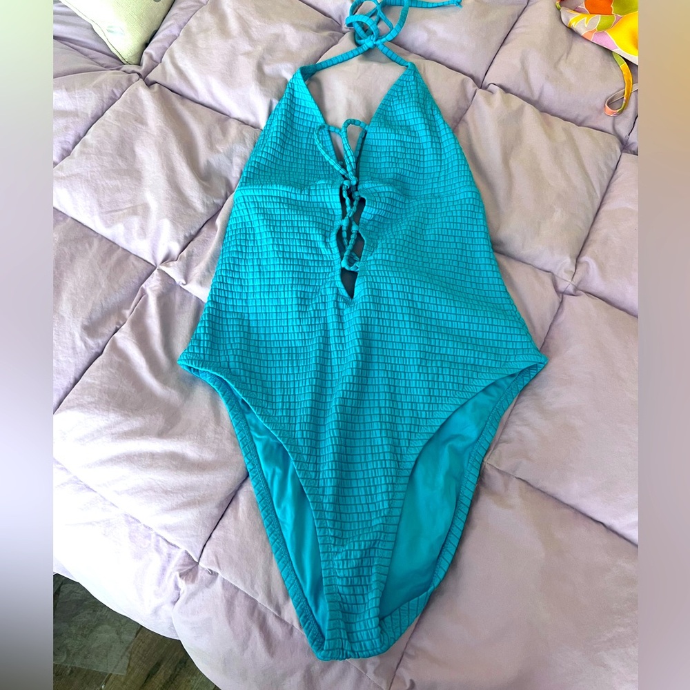 Lucky Brand cutout one piece